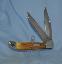 RARE VINTAGE CASE XX STAG FOLDING HUNTER KNIFE 5265 SAB 1965-69 USA picture