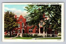 Springfield OH-Ohio, Wittenberg College, Ferncliff Hall Antique Vintage Postcard picture