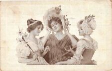 Vintage Postcard- Three Ladies picture