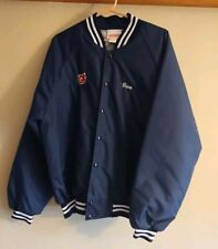 Vtg Red Owl Grocery Food Insulated Jacket Coat XL Hartwell USA Navy Blue CLARA picture
