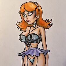 Drawing Of Sexy Jessica From Rick & Morty By Frank Forte  Original Art Copics picture