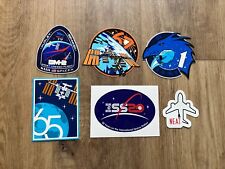 Lot of 6 Official NASA ISS, Expedition, Mission Stickers picture