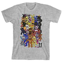 Bioworld Five Nights At Freddy's Simplified Characters T-Shirt Small NEW picture