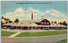 Postcard - Shopping Center, Midway Park, Camp Lejeune, North Carolina picture