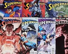 SUPERMAN #205-207 & 209-212. 2004  NM+ DC Comics Jim Lee Azzarello B&B picture