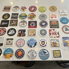 Lot of 40 Beer Brewery Micro Craft Beer Coasters picture