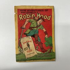 New Adventures Of Walt Disney’s Robin Hood Comic 1950s 52 Ghosts Flour READ picture