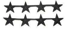 US Military Four Star General Subdued Collar Sized Stars Pins 1983 Dated on Card picture