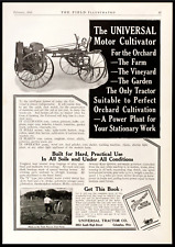 1915 UNIVERSAL TRACTOR MOTOR CULTIVATOR Farm Columbus, OH Vtg PRINT AD picture