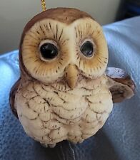 Andrea by Sadek Vintage Owl Bird Ornament Rare Perfect picture
