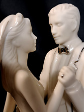 LENOX First Dance Wedding Cake Topper Promises Bride Groom 8.5 inches #6090054 picture