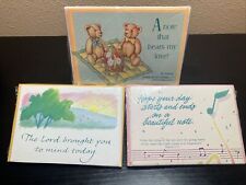 Lot of 3 Vintage Sets Day Spring Note Cards Joyfully Yours Bible Verse Christian picture
