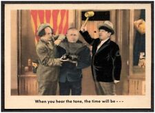 1959 Fleer The Three Stooges “When you hear the tone, the time will be #55 NM/MT picture