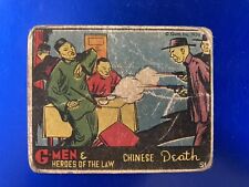 1936 Gum Inc. G-Men & Heroes Of The Law #51 - Chinese picture