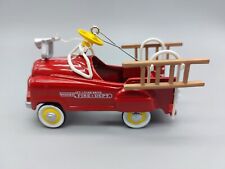 Hallmark Kiddy Car Classic Series 1955 Red Murry Fire Truck Peddle Car Ornament picture