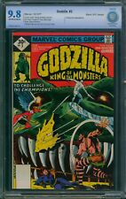 Godzilla #3 ⭐ CBCS 9.8 PEDIGREE ⭐ Champions App King of the Monsters Marvel 1977 picture