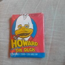 Howard the Duck Vintage SEALED Trading Cards Single Wax Pack 1986 Topps Movie picture