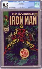 Iron Man #1 CGC 8.5 1968 4164718001 picture