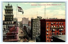 Bird’s Eye View Main Street Rochester NY New York Postcard C11 picture