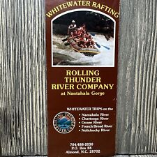 Vintage Rolling Thunder River Company Nantahala Gorge NC Brochure picture