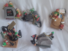 VINTAGE: 1996 Sears Craftsman Ornaments Set of 5 picture