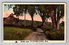 Tunnelton PA-Pennsylvania, General Country Scene and Greeting, Vintage Postcard picture
