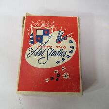 VINTAGE FIFTY-TWO ART STUDIES PLAYING CARDS NOVELTIES MFG.&SALES CORP  picture