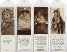 Four bookmarks using photos by Edward S. Curtis of Native American Scenes picture