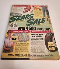1955 Sears Midsummer Catalog, Vintage Advertising, Sears Roebuck And Co. M003 picture