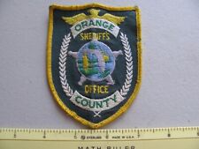 OLDER ORANGE COUNTY SHERIFF'S OFFICE COLORED UNIFORM PATCH ~NICE~ picture