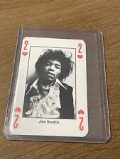 1993 Kerrang King of Metal Playing Cards Jimi Hendrix ROOKIE CARD RARE picture