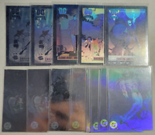 (13) 1991 Impel DC Cosmic Hologram Cards 1993 Hall of Fame Inserts Lobo Superman picture