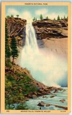 Postcard - Nevada Falls, Yosemite Valley, Yosemite National Park, California picture