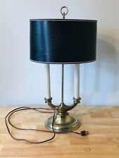 Vtg Stiffel MCM French Bouillotte 3-Way Candlestick Table Lamp Brass (AS IS) picture