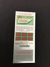 Tennessee  SV Instant NH Lottery Ticket,  issued in 1977 no cash value picture