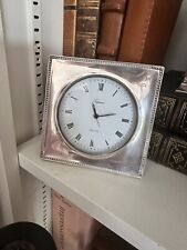 Vintage Sterling Silver clock picture