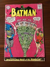 Batman #171 Low Grade - Complete - First Silver Age Riddler - 3rd Of 3 picture