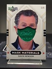 Decision 2024 Mask Materials Rainbow Foil Gavin Newsom 1/5 SSP Pride picture