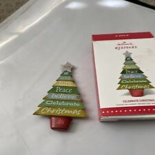 2015 Hallmark Keepsake Celebrate Christmas Ornament picture