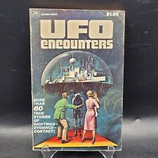 1978 Golden Press UFO ENCOUNTERS Comic Book Graphic Novel Sci Fi Paperback picture