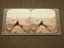 VINTAGE STEREOVIEW STEREOSCOPE CARD 1902 OLD TOLEDO TAGUS RIVER CATHEDRAL SPAIN picture