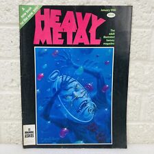 VTG‼ Heavy Metal Magazine January 1980 Vol. 3 No. 9 Don Ivan Punchatz Cover •VG‼ picture