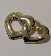 Interlocking Double Heart Lapel Pin picture