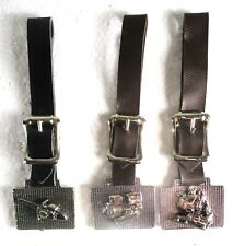 3 DIFFERENT WATCH-KEY VINTAGE FOBS HOMELITE MACHINES picture