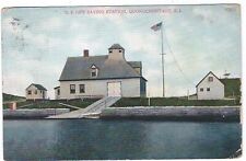 U. S. Life Saving Station, Quonochontaug, Rhode Island Vintage Postcard picture