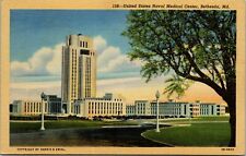 BETHESDA, MD Maryland  UNITED STATES NAVAL MEDICAL CENTER  Postcard picture