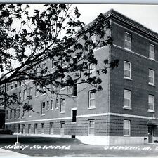 c1950s Oelwein, IA RPPC Mercy Hospital Building Real Photo Postcard Vtg A107 picture
