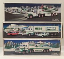 VINTAGE NOS AMERADA HESS CORPORATION TOY TRUCKS LOT OF (5)_ 1992/94/95/96/2002 picture