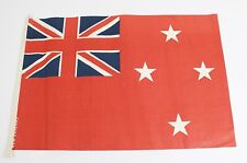 Vintage NEW ZEALAND Linen Pennant Parade Flag 17 1/2 x 11 1/2 Pre World War 2 ? picture