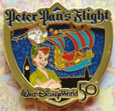Disney Peter Pan Attraction Crest 50th Anniversary Limited Edition 2000 Pin picture
